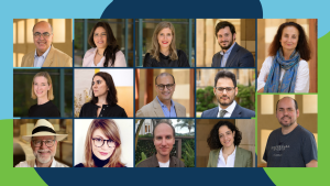 A collage of new faculty members