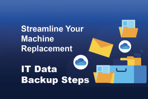 3D Illustration titled streamline your machine replacement